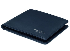 DOUBLE BILLFOLD WALLET - Navy Davek Umbrellas 