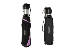 SOLO & TRAVELER COMBO PACK UMBRELLA Davek Accessories, Inc. BLACK/LAVENDER CLASSIC BLACK 