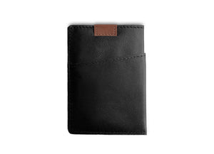 DAVEK CARDSLEEVE with pull tab for easy card access - BLACK