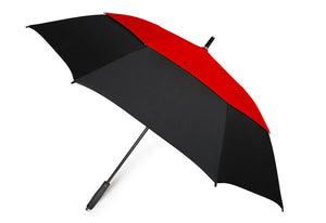 THE DAVEK GOLF - For the sports enthusiast UMBRELLA Davek Accessories, Inc. BLACK/DEEP RED 